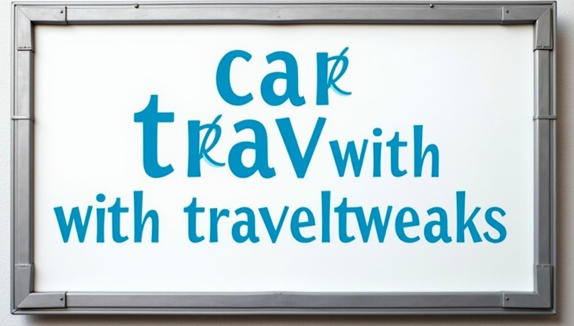 car travel with paxtraveltweaks