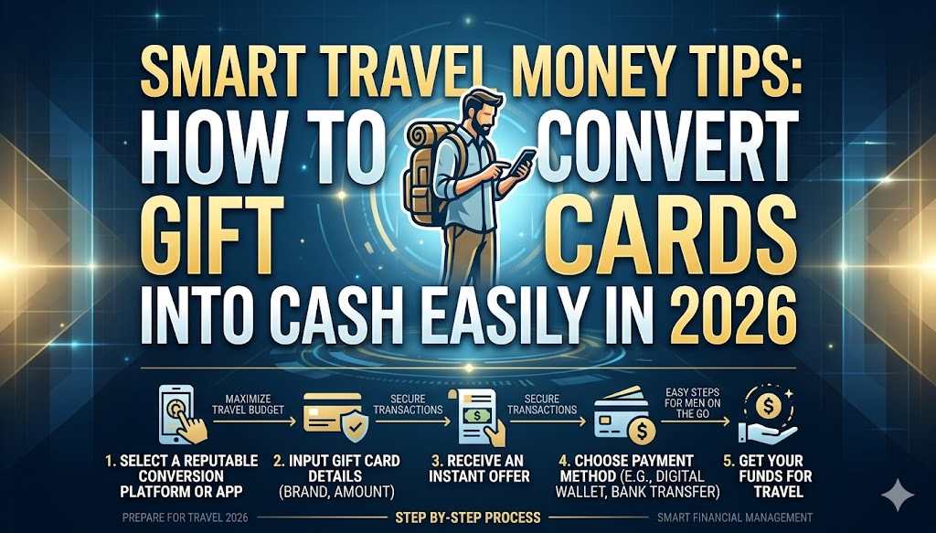 Smart Travel Money Tips: How to Convert Gift Cards into Cash Easily in 2026