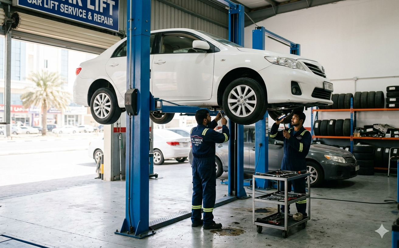 car lift service in Dubai
