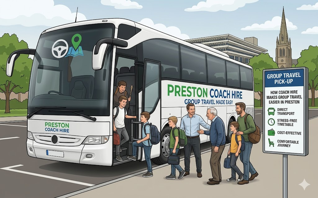 How Coach Hire Makes Group Travel Easier in Preston